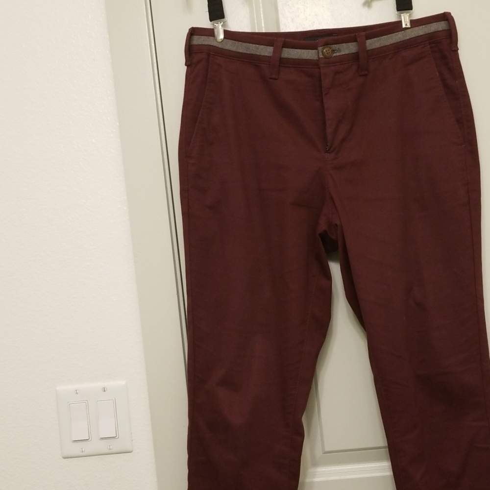 Maroon express pants